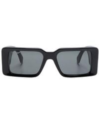 Off-White c/o Virgil Abloh - Rectangular Frame Sunglasses - Lyst