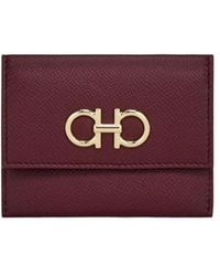 Ferragamo - Ferragamo Gancini Card Case - Lyst