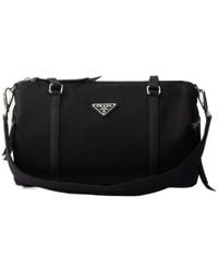 Prada - Logo Strap Shoulder Bag - Lyst