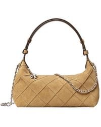Tory Burch - Mini Fleming Quilted Cross Body Bag - Lyst
