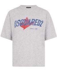 DSquared² - Rider Loose Fit T-Shirt - Lyst