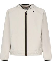 K-Way - Hooded Zip Jacket - Lyst