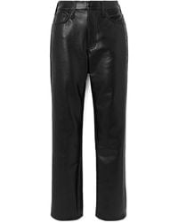 Mother - Smarty Straight Leg Casual Pants - Lyst