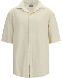 Off-White c/o Virgil Abloh - All-Over Patterned Terry Bowling Shirt - Lyst