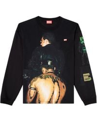 DIESEL - X Tom Of Finland Foundation Pr-T-Boxt-Tom T-Shirt - Lyst