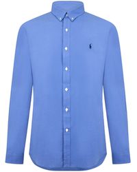 Polo Ralph Lauren - Slim Fit Poplin Long-Sleeve Shirt - Lyst