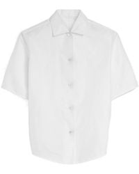 Jil Sander - Technical Faille Shirt - Lyst