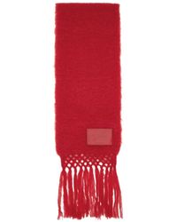 Jil Sander - Wool Blend Scarf - Lyst