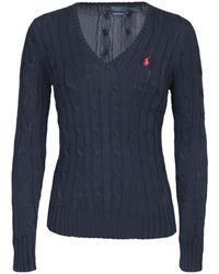 Polo Ralph Lauren - V-Neck Long Sleeved Jumper - Lyst