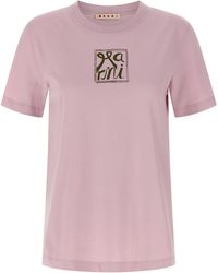 Marni - Printed T-Shirt - Lyst