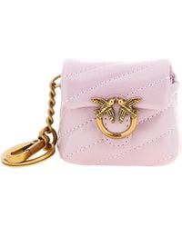 Pinko - Love Bag Puff Airpods Case - Lyst