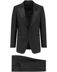 Tom Ford - Single-Breasted Satin Suit - Lyst