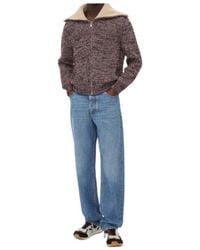 Bottega Veneta - Cotton And Wool Cardigan - Lyst