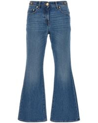 Versace - Medusa Logo Flared Jeans - Lyst