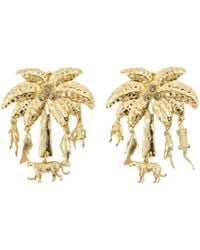 Jacquemus - Les Boucles Palmier Charm Earrings - Lyst