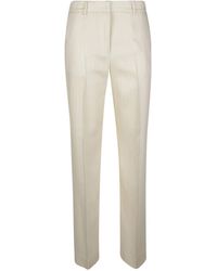 ERMANNO FIRENZE - Tailored Straight-Leg Pants - Lyst