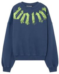 Palm Angels - Oversized Logo Sweatshirt - Lyst