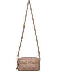 Dior - Logo Quilted Shoulder Bag - Lyst