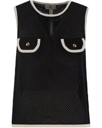 Elisabetta Franchi - Sleeveless Tops - Lyst