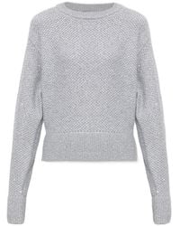 Stella McCartney - Sequin-Embellished Crewneck Jumper - Lyst