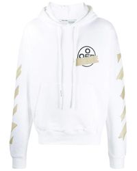 Off-White c/o Virgil Abloh - Tape Arrows Print Hoodie - Lyst