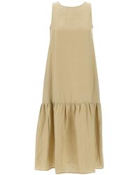 Kaos - Flounced-Hem Sleeveless Dress - Lyst