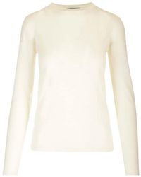 Max Mara - Round-Neck And Long-Sleeved Sweater - Lyst