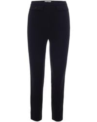 Elisabetta Franchi - Satin Trousers - Lyst