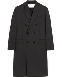 Ami Paris - Ami Double Breasted Straigth Coat - Lyst