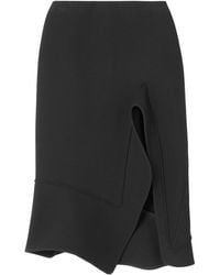 Bottega Veneta - Structured Midi Skirt - Lyst