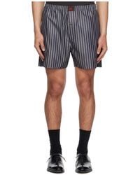 Willy Chavarria - Elastic Waistband Shorts - Lyst