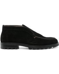 Santoni - Round-Head Short Boots - Lyst