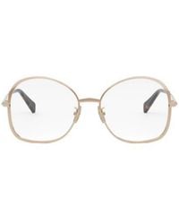 Celine - Eyewear Butterfly Frame Glasses - Lyst