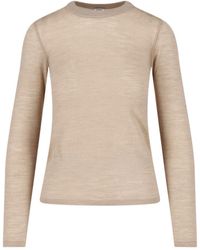 Aspesi - Lightweight Crew-Neck Knit Top - Lyst