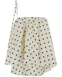 MSGM - Polka Dot Top, Cotton - Lyst