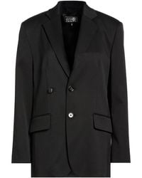 MM6 by Maison Margiela - Minimalist Double- Blazer - Lyst