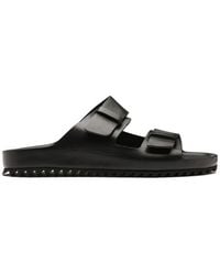 Officine Creative - Double Strap Flat Sandals - Lyst