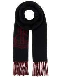 Vivienne Westwood - Orb Fringe Scarf - Lyst