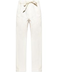 Lanvin - Elasticated Drawstring Waistband Sweatpants - Lyst