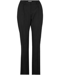 Balenciaga - High-Waisted Slim-Fit Trousers - Lyst