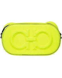 Ferragamo - Logo Shoulder Bag - Lyst