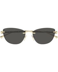 Gucci - Eyewear Cat-Eye Frame Sunglasses - Lyst