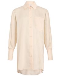 Patou - Oversized Striped Shirt - Lyst