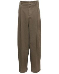 N°21 - Casual Pants With Belt Loops - Lyst