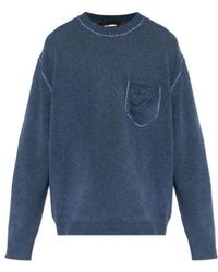 DSquared² - Embroidered Pocket Knitted Sweater - Lyst