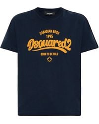 DSquared² - Super Negative Dyed Born To Be Wild T-Shirt - Lyst