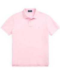 Polo Ralph Lauren - Logo-Embroidered Straight Hem Polo Shirt - Lyst