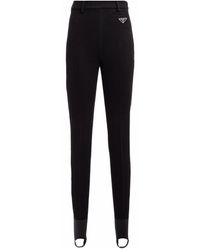 Prada - Stretch Flannel Pants - Lyst