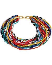 Celine - Été Multi Beads Necklace - Lyst