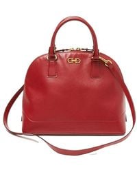 Ferragamo - Zippered Shoulder Bag - Lyst